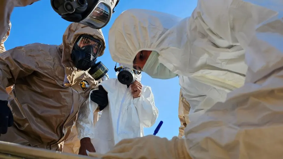 Wellington Biohazard Cleanup Solutions technicians